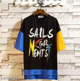 Men's cotton three-quarter sleeve printed t-shirt, Indian craftsmanship featuring vibrant designs