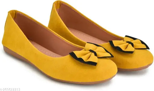 Suede velvet flat bellies shoes, SKOLL brand - stylish, comfortable daily wear for women and girls
