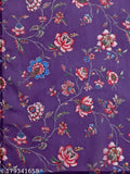 Indian women's Anarkali Kurti Set: Crepe fabric, printed dupatta & palazzo pants - Vibrant ethnic wear