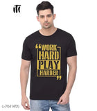 Stylish printed cotton T-shirts, short sleeves, vibrant design, various sizes from S to XXL