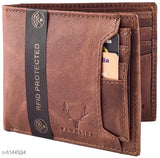 Leather textured net wallet for men, free size (L: 14cm, W: 3cm), stylish accessory from India