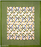 Voguish cotton bedsheets with 2 pillow covers, queen size (100x90in), soft and cozy quality from India