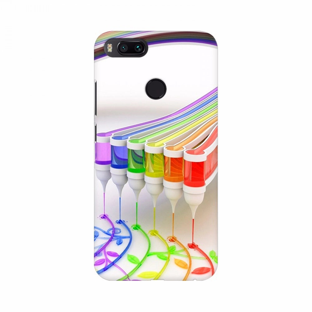 Colorful line drawing mobile case, high-quality, fits all models, protects phone from scratches and chips