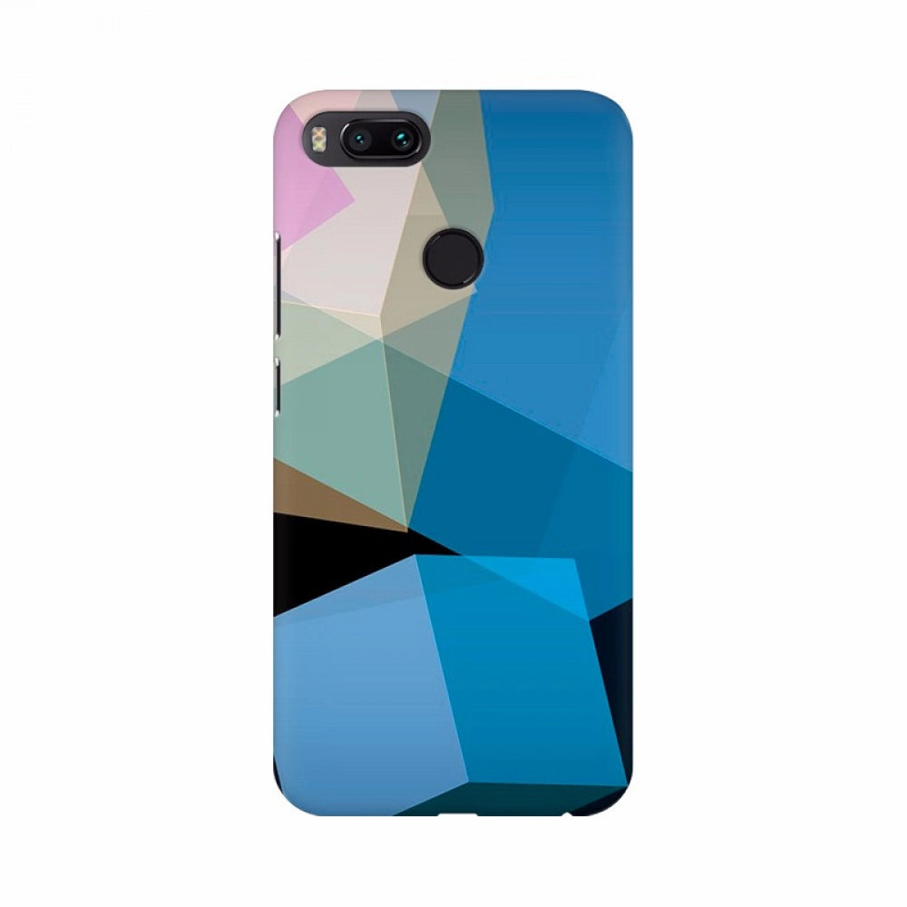 2D geometric shapes mobile case cover, lightweight & high-quality, fits all phone models for scratch protection
