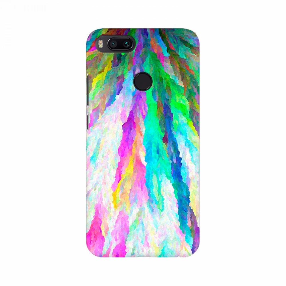 Rainbow digital painting mobile case cover for all phones, lightweight and scratch-resistant with perfectly shaped holes