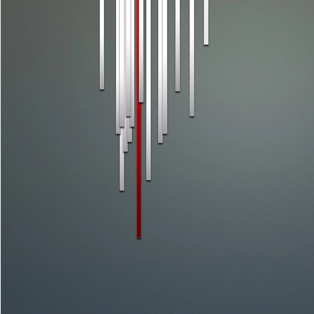 Classic gray lines mobile case, high-quality, lightweight, universal fit for all phones, scratch protection