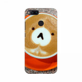 Black polycarbonate coffee cup mobile case cover with eye-drawing images, high-quality protective accessory for all phone models