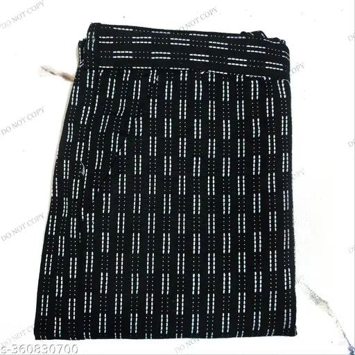Royal Cotton Self-Design Pants Pack of 2, Indian cotton pants for men and women available in sizes 38, 40, 42, 44, 46, S, M, L, XL, XXL