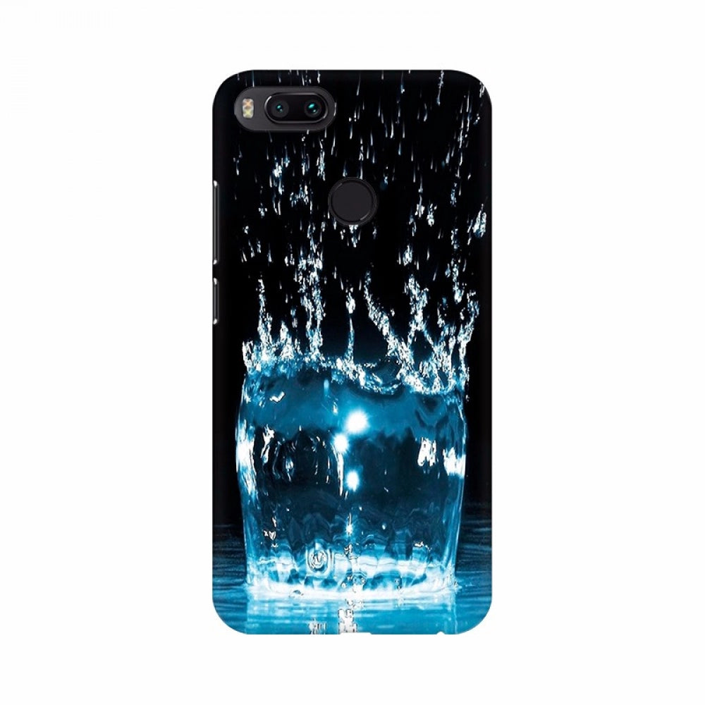 Lightweight water splash pattern mobile case, 100% new and high-quality, fits all phones, protects from scratches and bumps