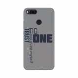 Trust Myself Quotes Mobile Case, high-quality, lightweight, fits all phone models, protects from scratches and chips