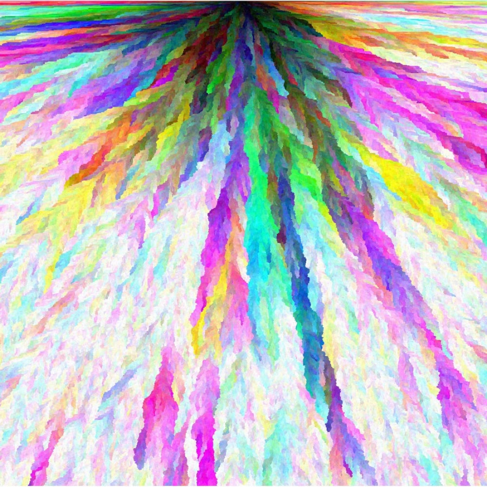 Rainbow color digital painting mobile case cover, lightweight and durable for all phone models, protects from scratches and chips