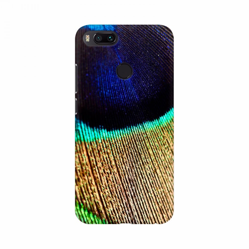 Lightweight peacock-effect mobile case cover for all phone models, protecting from scratches and chips