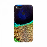 Lightweight peacock-effect mobile case cover for all phone models, protecting from scratches and chips