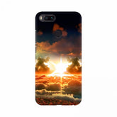 Beautiful sun-rise effect mobile case, lightweight, universally compatible, scratch and bump protection