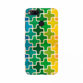 Plus symbol digital art color mobile case for all phones, lightweight with precise cutouts for access
