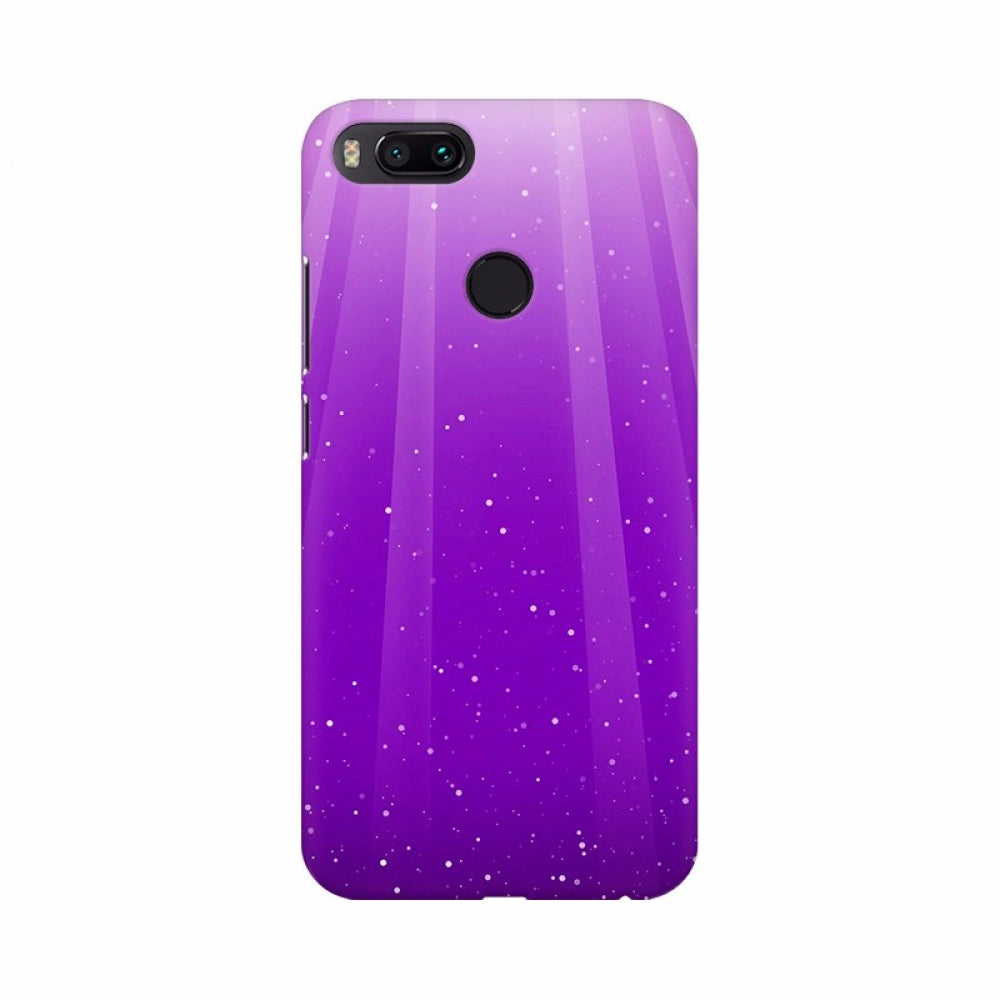 Purple rays textured wallpaper mobile case, lightweight and scratch-resistant for all phone models