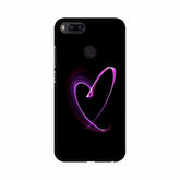 Purple heart symbol mobile case cover, lightweight and high-quality protection for all phone models