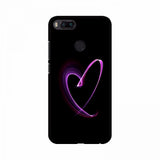 Purple heart symbol mobile case cover, lightweight and high-quality protection for all phone models