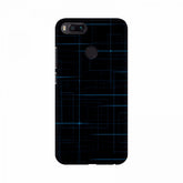 Dark Blue Lines wallpaper mobile case cover - 100% new, high-quality, lightweight, fits all phones; protects from scratches and bumps with accessible buttons, lens, and camera