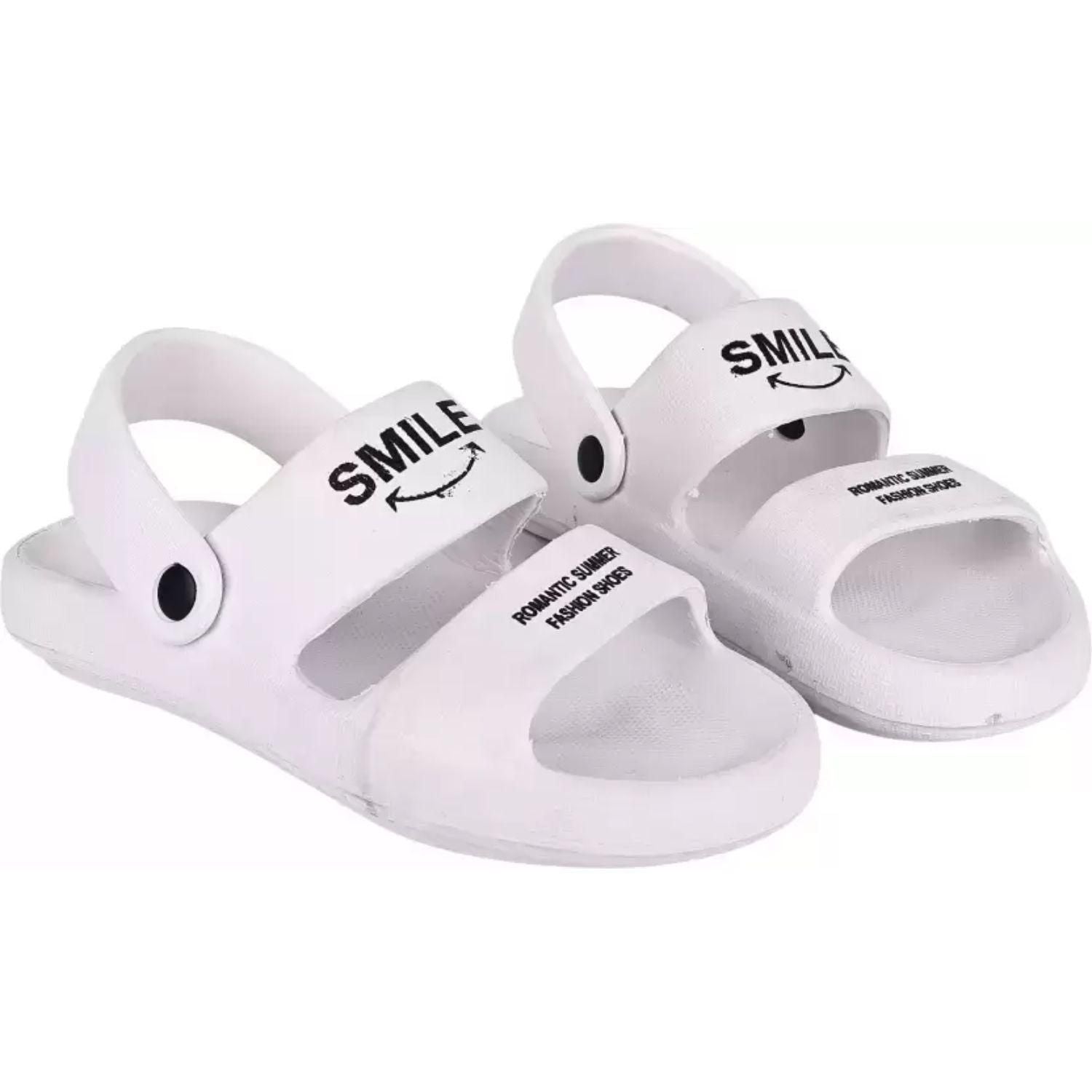 White EVA clogs for men, casual, lightweight (UK/IND 6, US/EU 7, EUR 40)