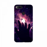 Space-themed mobile case for right-handed use, 100% new and high-quality, lightweight design for all phone models protection