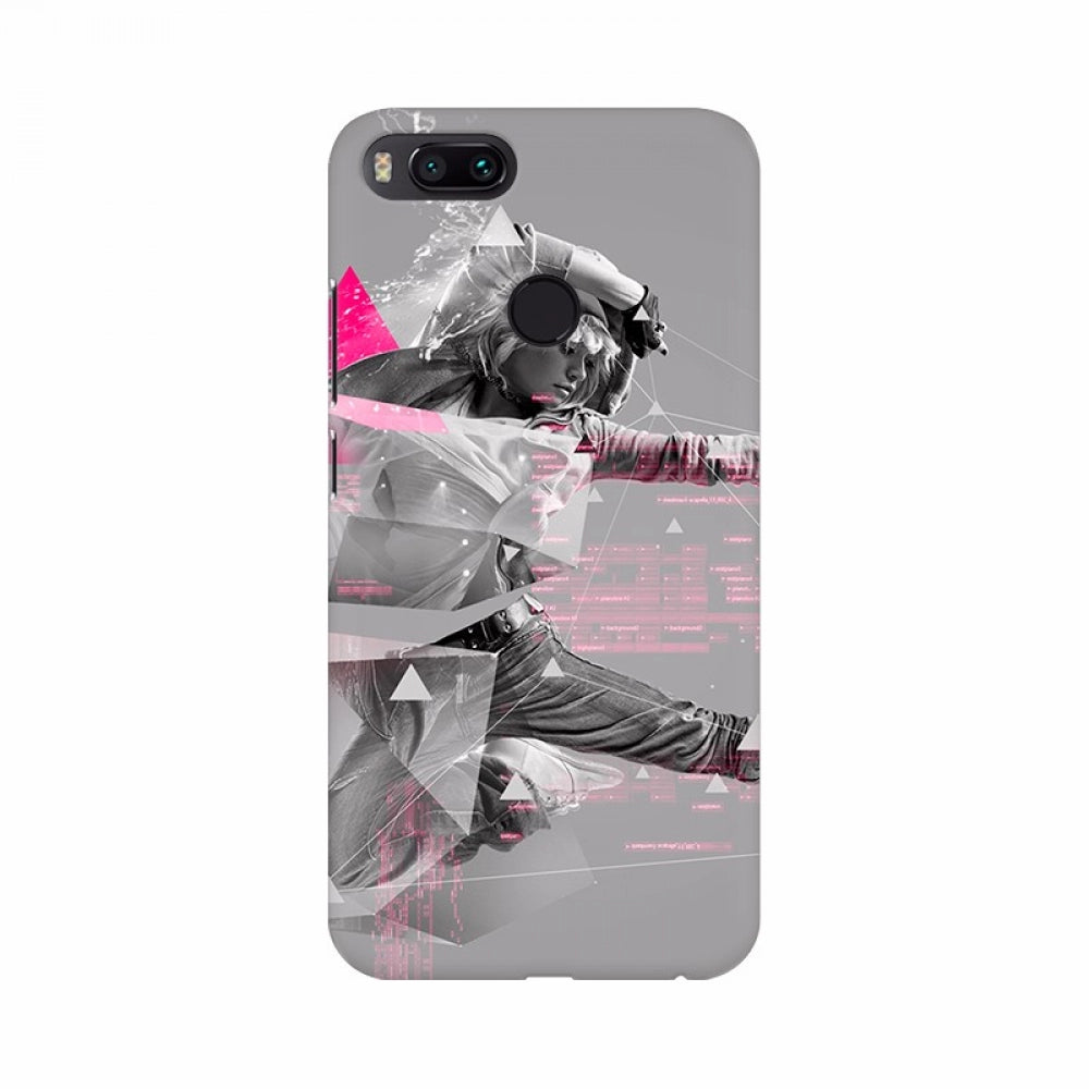 Powerful women graphic design mobile case cover - high-quality, lightweight, fits all phone models, protects from scratches and chips