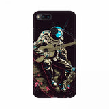 Black music illustration mobile case cover, high-quality, lightweight, fits all phone models