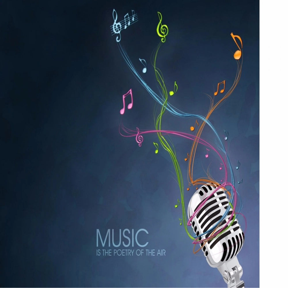 Lightweight 100% new music-themed mobile case cover for all phones, protecting from scratches and chips