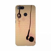 New, lightweight Cool Music Headset mobile case cover protects phone from scratches and bumps, with accessible buttons, lens, and camera holes