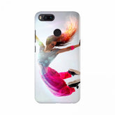 Colorful gymnastic-themed phone case for women, lightweight, fits all models, protective with shaped holes for easy access