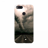 Smoke effect mobile case cover, lightweight, universal fit for scratches and chip protection, perfectly shaped holes for access