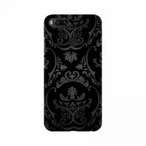 Dark floral effect mobile case cover - 100% new, lightweight protection for all phones with accessible buttons and camera holes