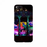 Colorful house-inspired mobile case, lightweight, compatible with all phone models, protects against scratches and damage