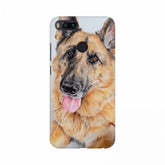 100% new, lightweight dog paper drawing effect mobile case cover for all phones, protects from scratches and bumps with accessible buttons, lens, and camera