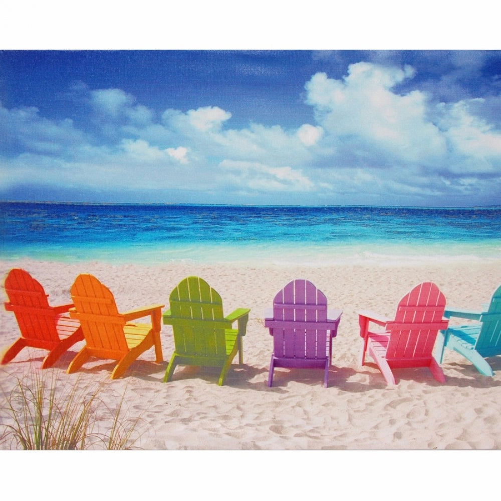 Empty Ocean and Colorful Chairs mobile case cover - 100% new, lightweight, high-quality phone protection with shaped holes for easy access, suitable for all models