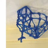 Blue Color Spider Net Mobile Case, lightweight, fits all phones, protects from scratches and chips