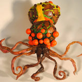 Black octopus-inspired mobile case cover for all phone models, lightweight and scratch-resistant