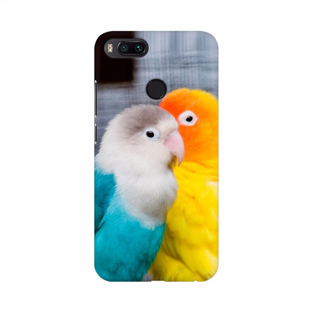 Beautiful love birds pattern mobile case cover, high-quality, lightweight, fits all phone models, protects from scratches & bumps