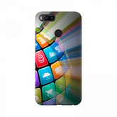 Digitalized globe mobile case cover - 100% new, high-quality, lightweight design for all phones; protective with accessible buttons, lens, and camera