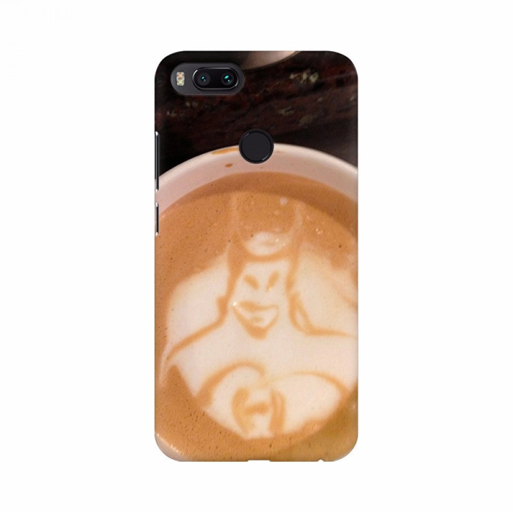 White Shakthi man mobile case cover, lightweight and durable protection for all phone models
