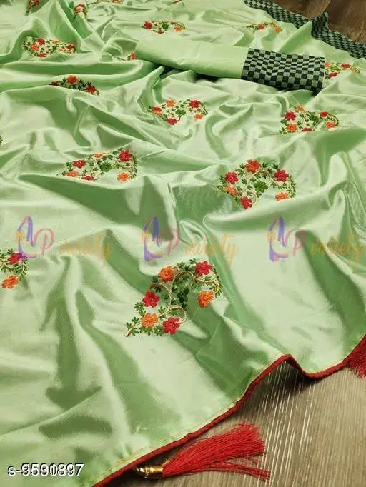 Chiffon saree, free size Indian women's traditional outfit