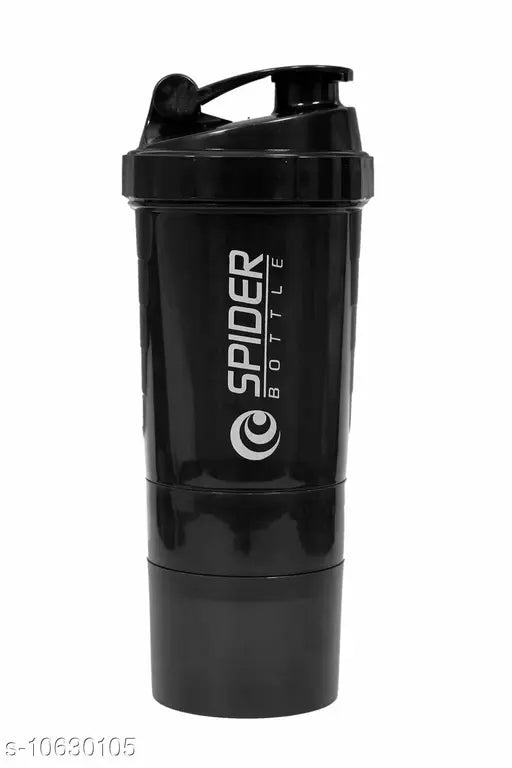 Plastic sports protein shaker, fitness water bottle by Inispire2Fashion. Ideal for gym use, pack of 2 from India