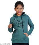 Cotton blend printed hoodie for kids, vibrant design in long sleeves - Boys & Girls