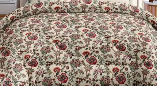 Cotton blend ultra-soft double comforter, perfect for air-conditioned rooms