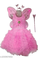 Embellished cotton blend sleeveless kid dress, India origin for 0-6 months to 2-3 years