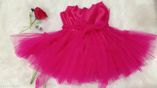 Net Enchantress frock, pretty comfy girls dress for special occasions