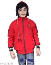 Boys Pink Georgette Winter Jacket Pack of 1 - Soft, water-resistant, non-toxic & breathable coat for kids aged 2-9 years