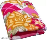 Royal Home floral fleece single blanket pack of 5 - super soft, multipurpose, machine washable, free size (90in x 60in), Indian origin