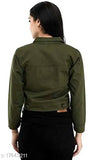 Indian denim jacket with intricate mehandi design, long sleeves, size S-XL