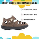 Synthetic unisex clog for boys and girls, solid pattern. Ideal for kids aged 1 to 2 years. India-made, versatile footwear for playtime